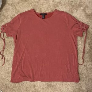 Mauve soft Forever 21 top